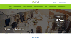 Desktop Screenshot of nelnetinvestors.com